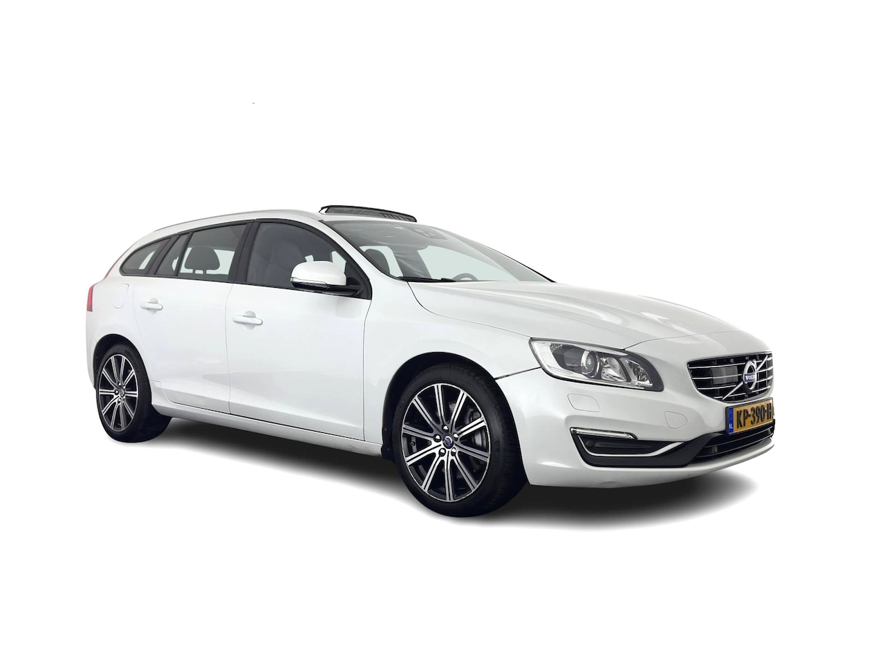 Volvo V60 - 2.4 D5 Twin Engine Special Edition Aut. *PANO | FULL-LEATHER | XENON | BLIS | MEMORY-PACK - AutoWereld.nl