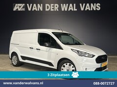 Ford Transit Connect - 1.5 EcoBlue 120pk L2H1 Euro6 Airco | 3-Zits | Camera | Navigatie | Android Auto | Stoelver