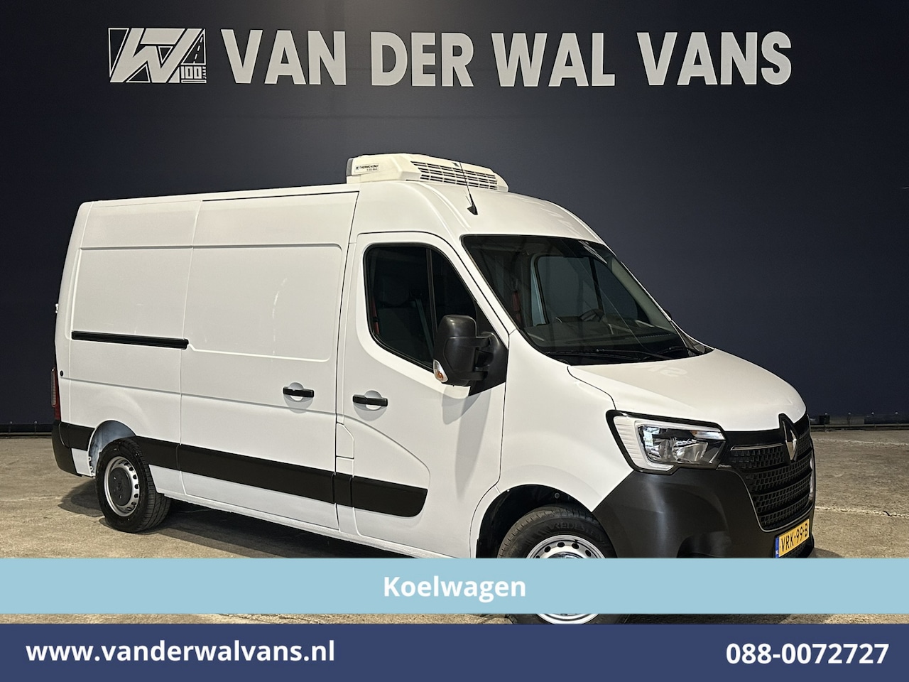 Renault Master - 2.3 dCi 136pk L2H2 Koelwagen Thermoking V-300 MAX Vriezen -20°C tot verwarmen + 20°C Dag + - AutoWereld.nl