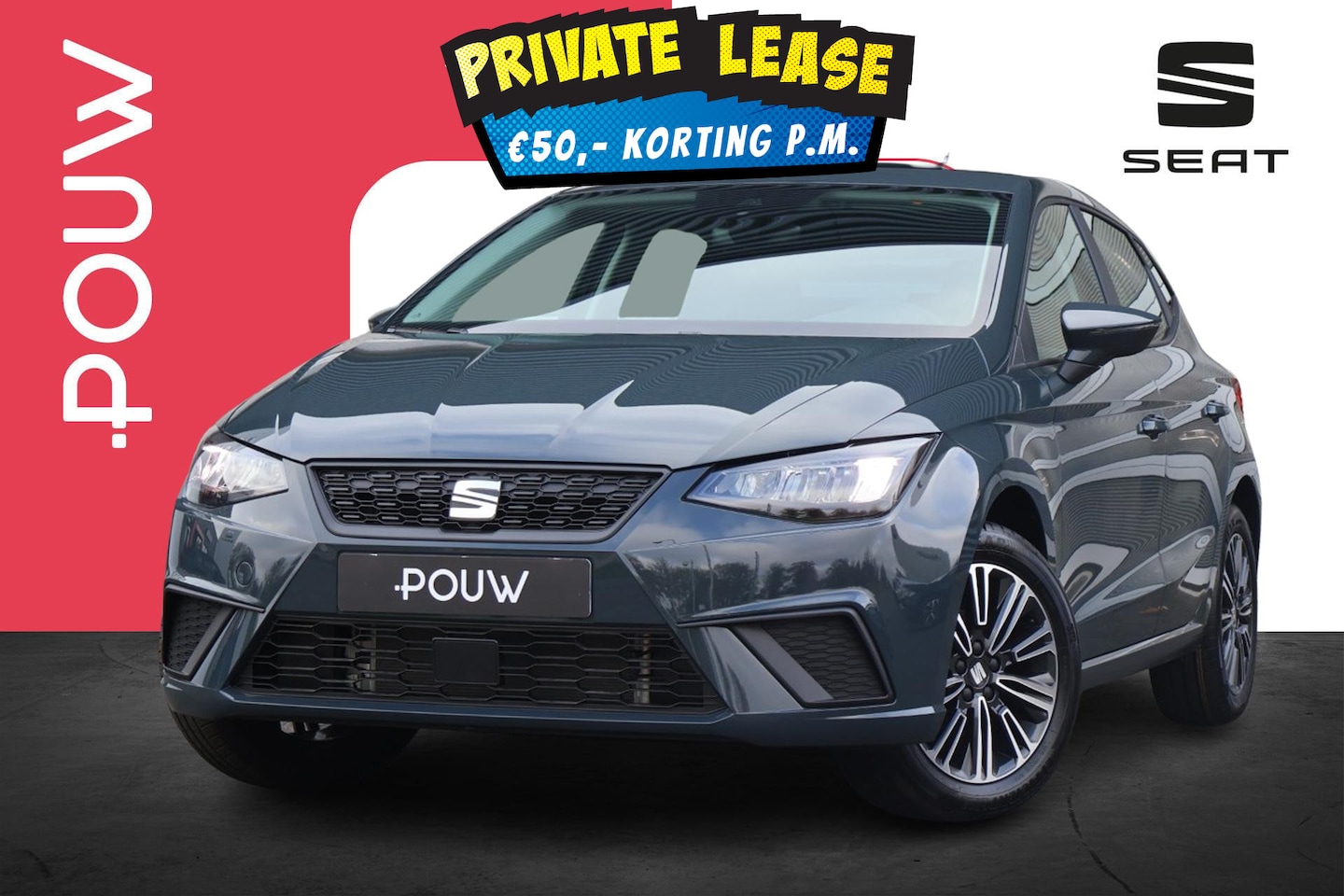 SEAT Ibiza - 1.0 EcoTSI 95pk Style | 15" Velgen | Airco - AutoWereld.nl
