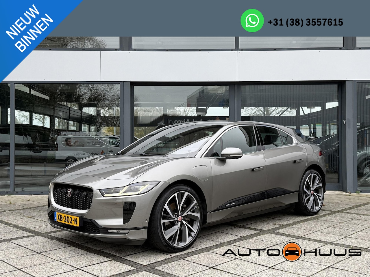 Jaguar I-PACE - EV400 4WD HSE 90kWh | Luchtvering | Meridian | Carplay | HUD | Camera | - AutoWereld.nl