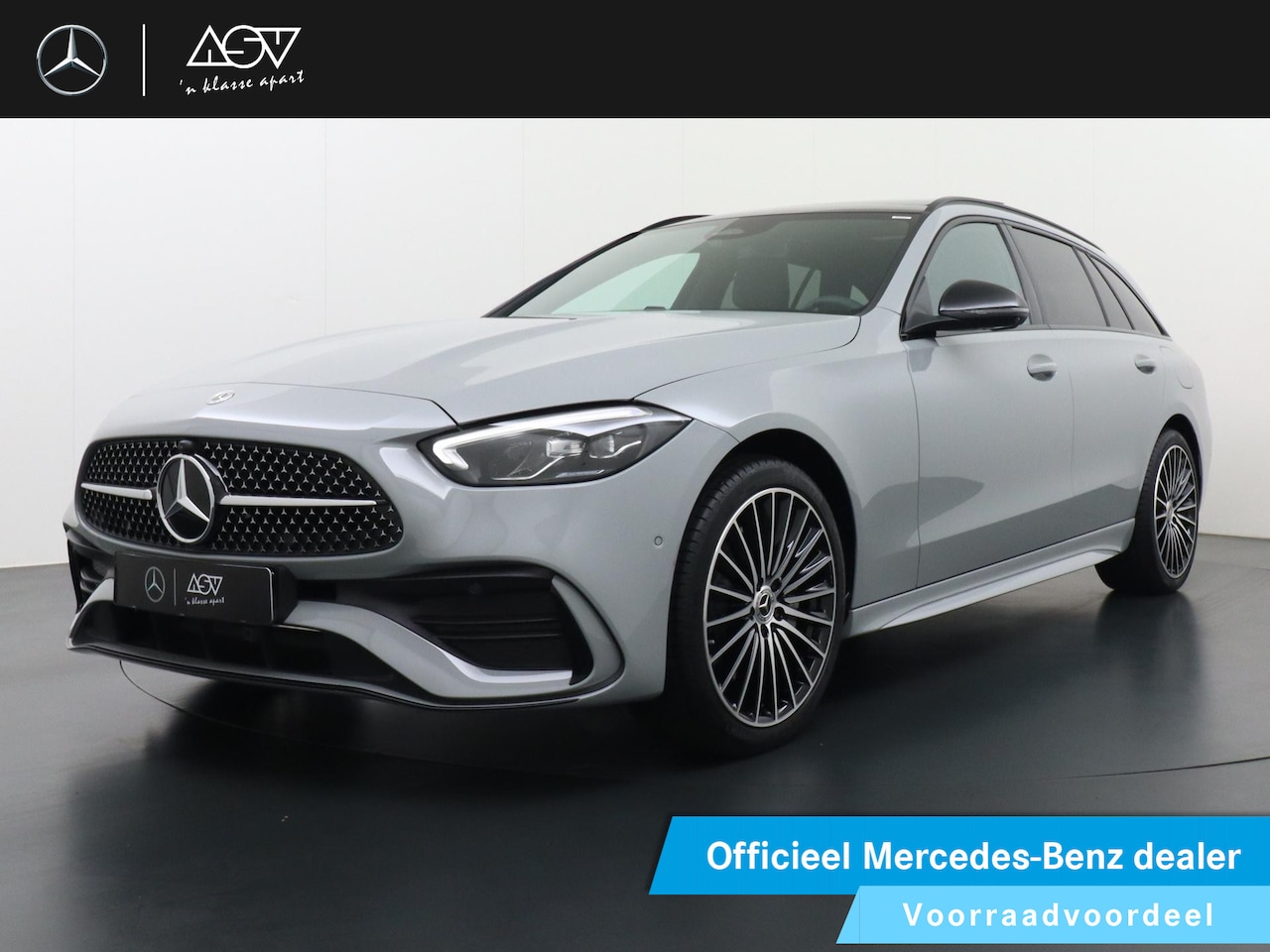 Mercedes-Benz C-klasse Estate - 300 e Business Solution AMG | Panorama - Schuifdak | 360° Camera | Memorystoelen | Stoelve - AutoWereld.nl