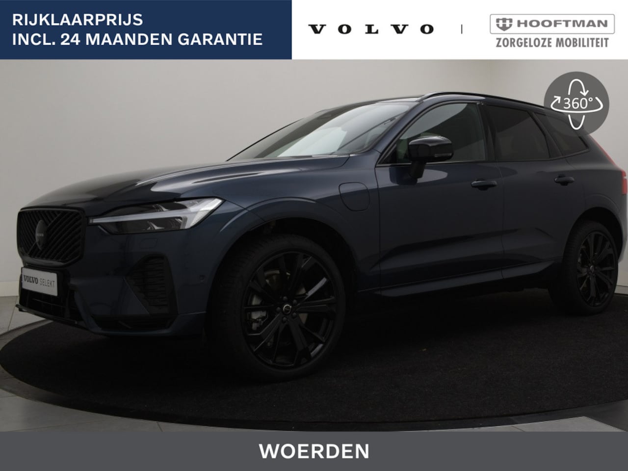 Volvo XC60 - T6 PLUG-IN HYBRID PLUS BLACK EDITION *NIEUW MODEL* 21INCH HARMAN - AutoWereld.nl