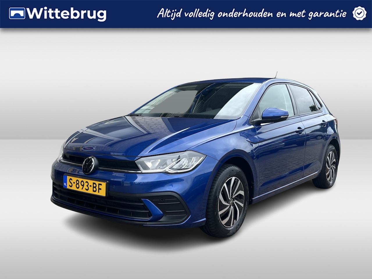Volkswagen Polo - 1.0 TSI Life / GARANTIE TM 01-2027/ FULL-LED/ APP-CONNECT/ PARK. SENSOREN V+A/ ACC/ NAVI/ - AutoWereld.nl