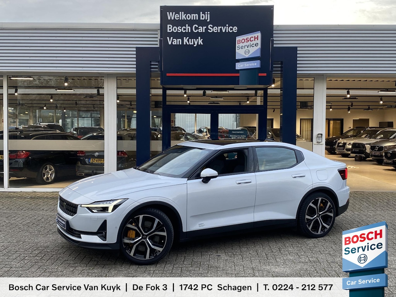 Polestar 2 - Long Range Dual Motor Launch Edition 78kWh / Performance-Pack / Panodak / 408 PK / AWD / A - AutoWereld.nl