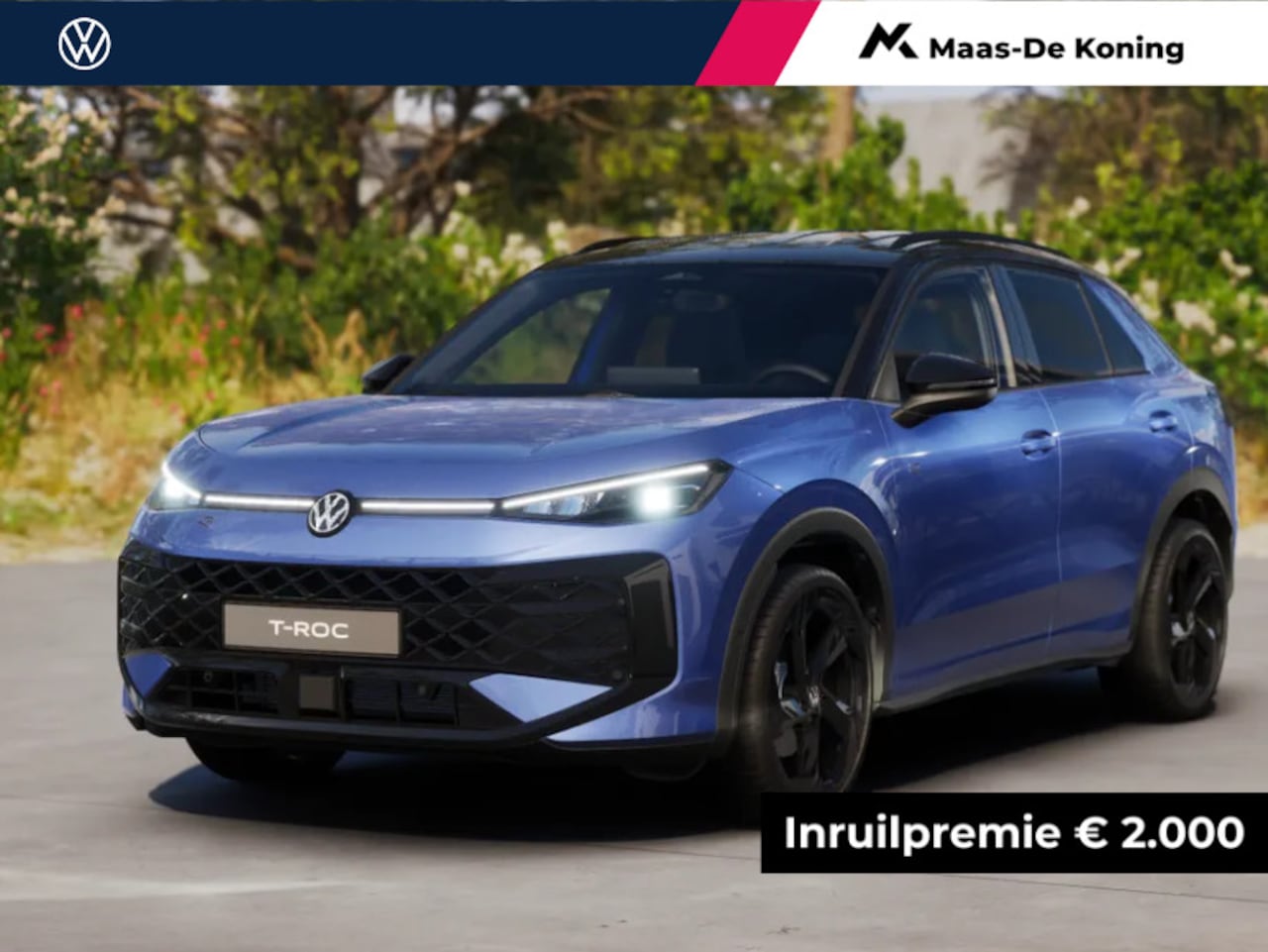Volkswagen T-Roc - 1.5 eTsi R-Line First Edition 150 pk 7 versn. DSG · Achteruitrijcamera · Electrische achte - AutoWereld.nl
