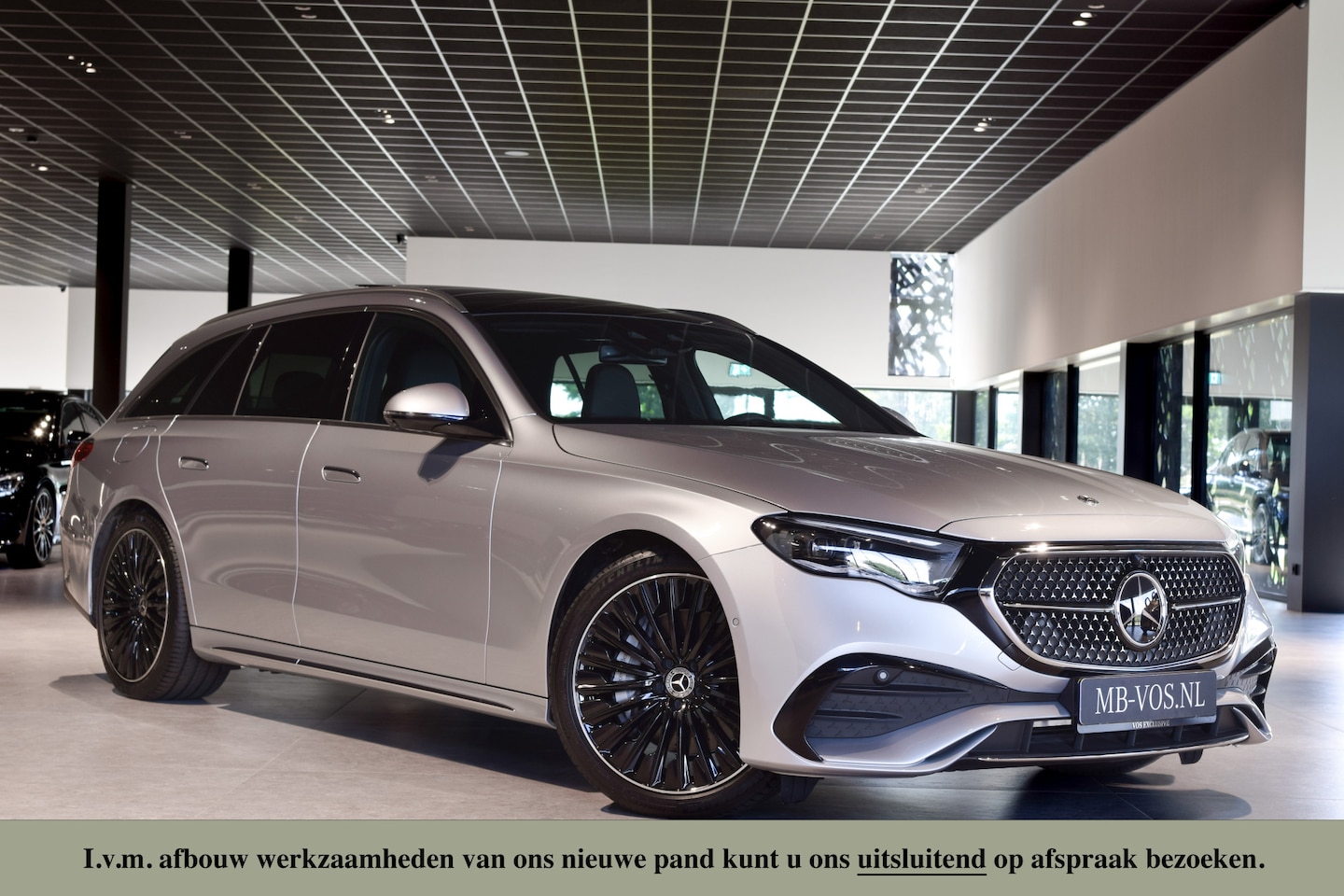 Mercedes-Benz E-klasse Estate - 300 de 4-M AMG Luchtvering|ACC|Keyless|Burmester 4D|Mem|Dynamic Light|Trekhaak|360 - AutoWereld.nl