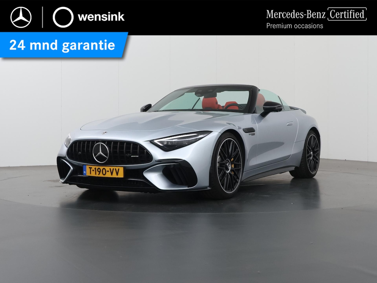 Mercedes-Benz SL-klasse Roadster - AMG 63 4MATIC+ | Rijassistentiepakket | Headup | Aerodynamica pakket | 21" lichtmetalen ve - AutoWereld.nl