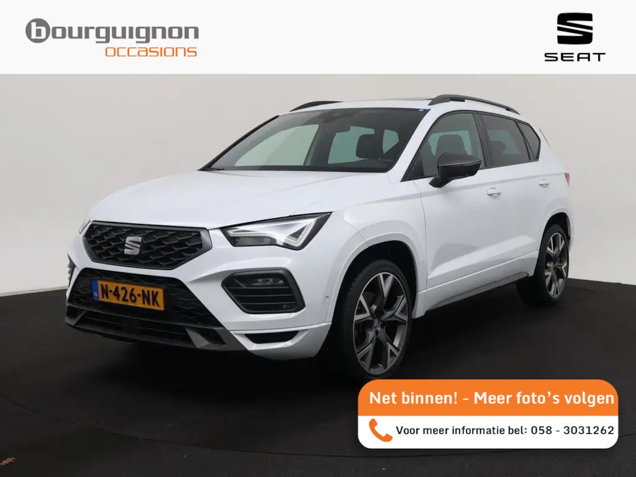 SEAT Ateca - 1.5 TSi 150 Pk Automaat FR Business Intense | Panoramadak | 19 Inch | Navigatie | Winterpa - AutoWereld.nl