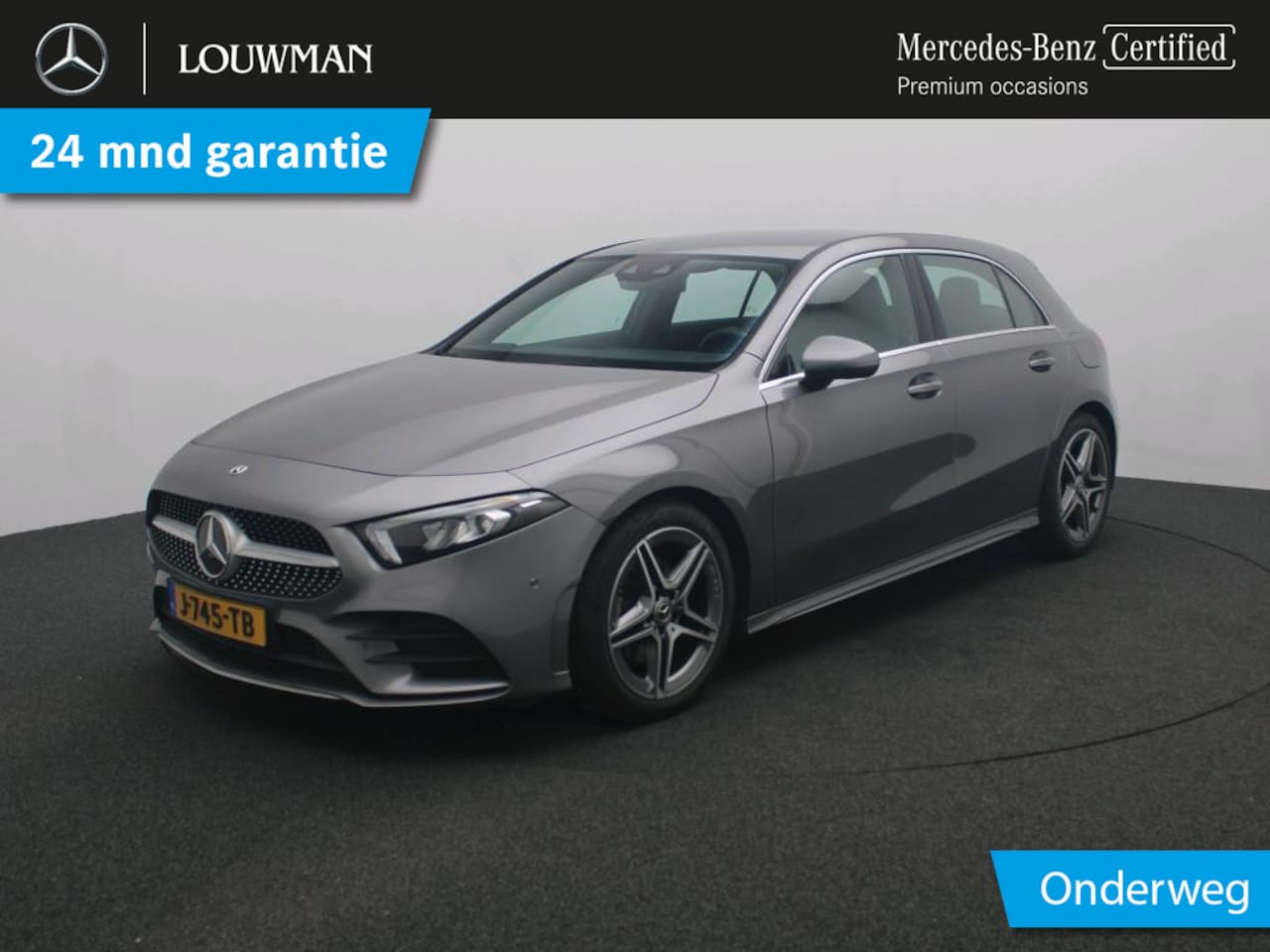 Mercedes-Benz A-klasse - 180 Business Solution AMG AMG Line | Achteruitrijcamera | Apple CarPlay | Spiegelpakket | - AutoWereld.nl