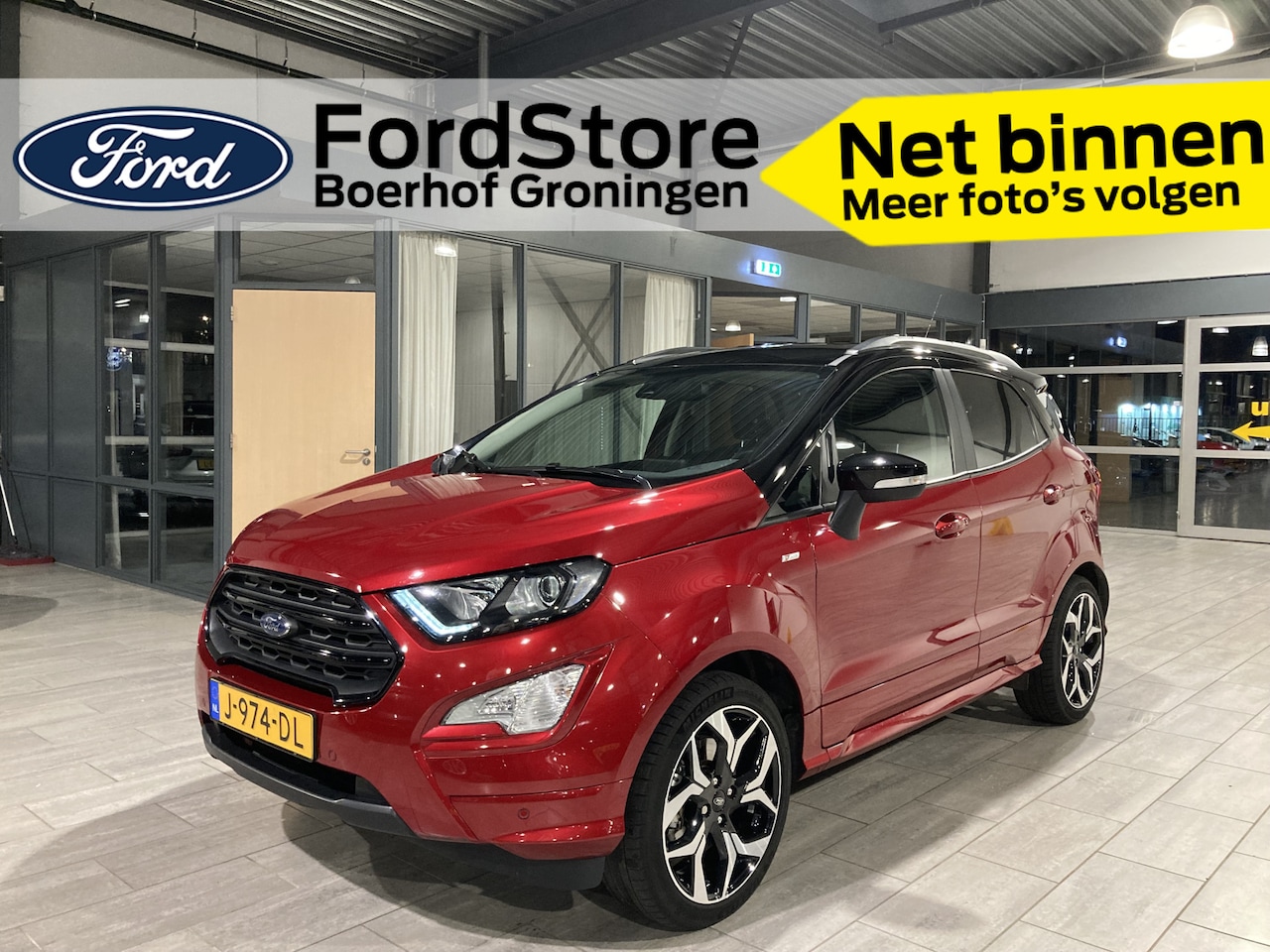 Ford EcoSport - EcoBoost 125pk ST-Line | Winter Pack | Camera | Keyless | B&O | BLIS | 18'' Velgen | - AutoWereld.nl