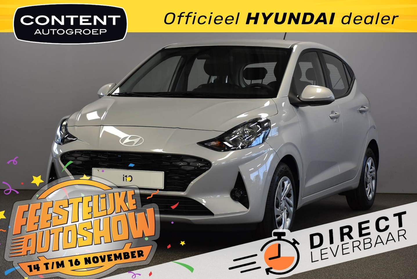 Hyundai i10 - 1.0i Premium I Inruilvoordeel - AutoWereld.nl