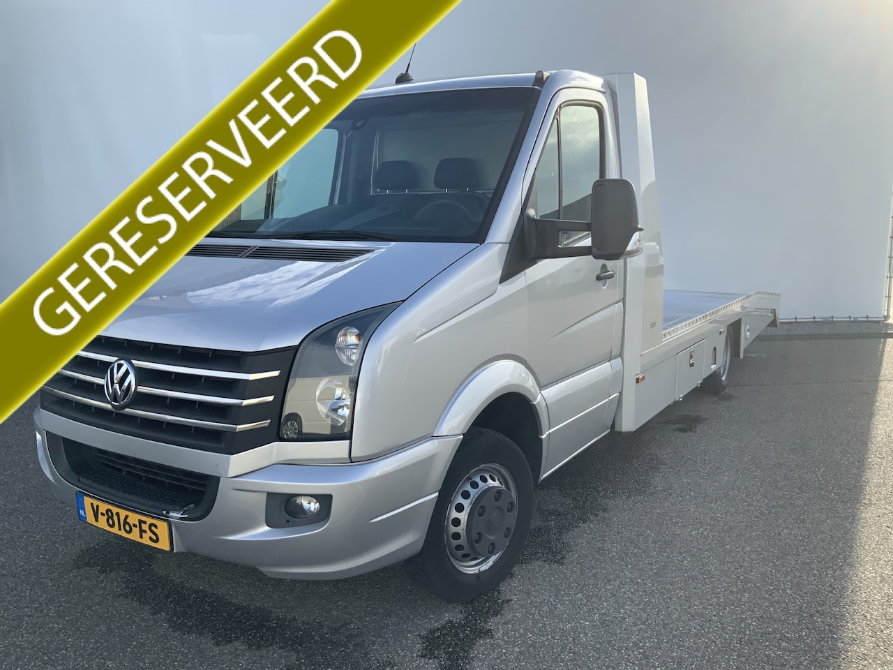 Volkswagen Crafter - 46 2.0 TDI L3H1 Airco Cruise Lucht Geveerd Lier Trekhaak 2000 kg 3 Zits Bakmaat L.530 /B.2 - AutoWereld.nl