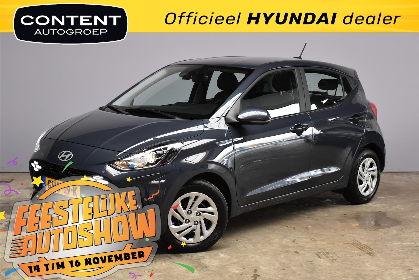 Hyundai i10 - 1.0i Premium | Navigatie | Camera - AutoWereld.nl