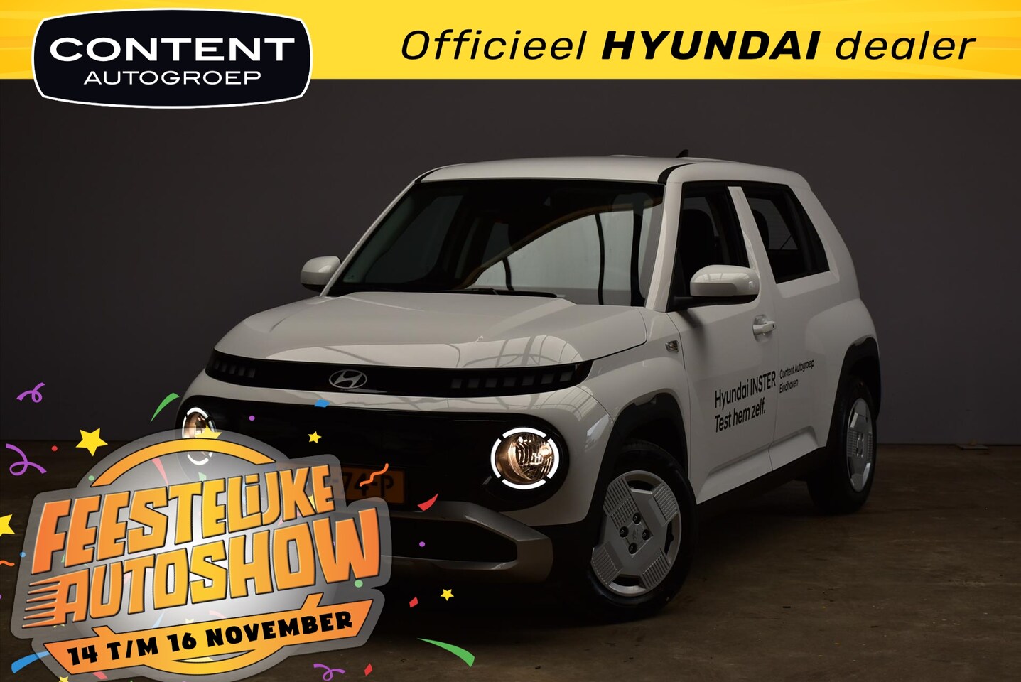 Hyundai Inster - 49 kWh 115pk E-Motion I Demo voordeel - AutoWereld.nl