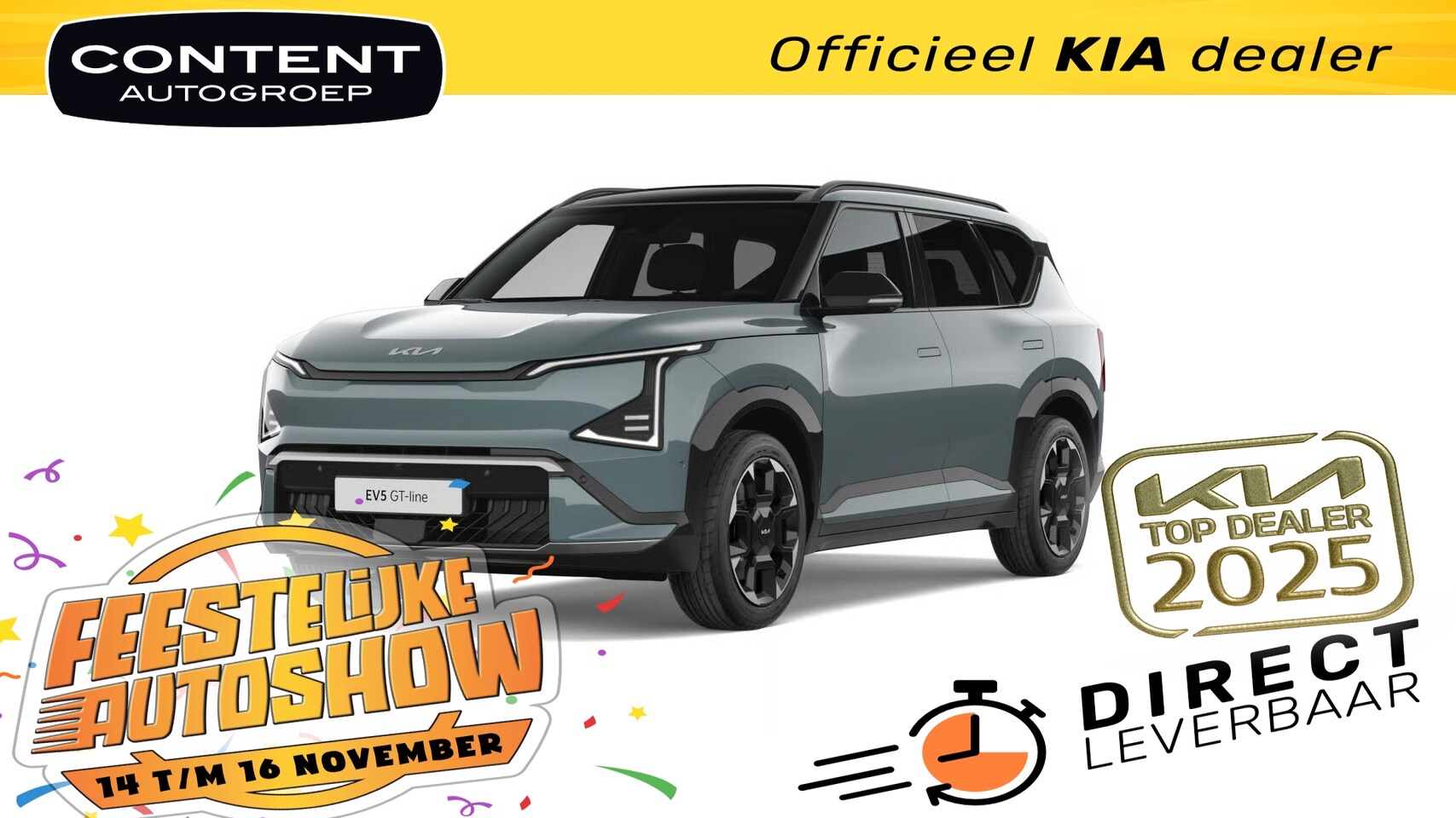 Kia EV5 - 81,4 kWh 217pk 2WD GT-PlusLine NIEUW TE BESTELLEN - AutoWereld.nl