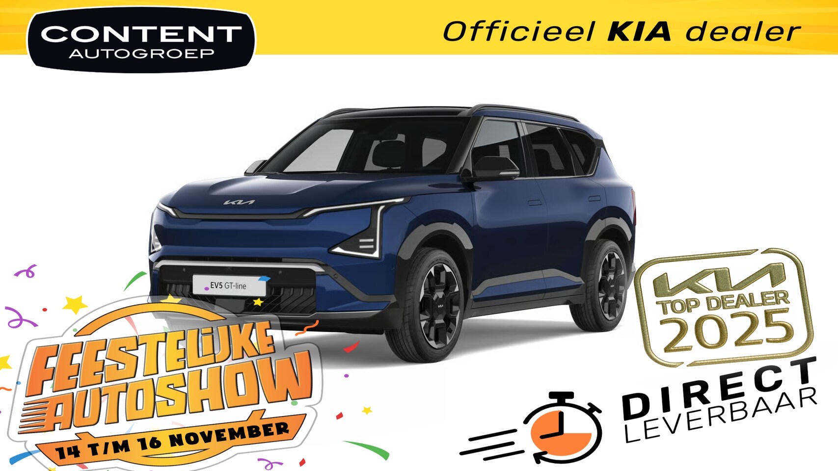 Kia EV5 - 81,4 kWh 217pk 2WD GT-PlusLine NIEUW TE BESTELLEN - AutoWereld.nl