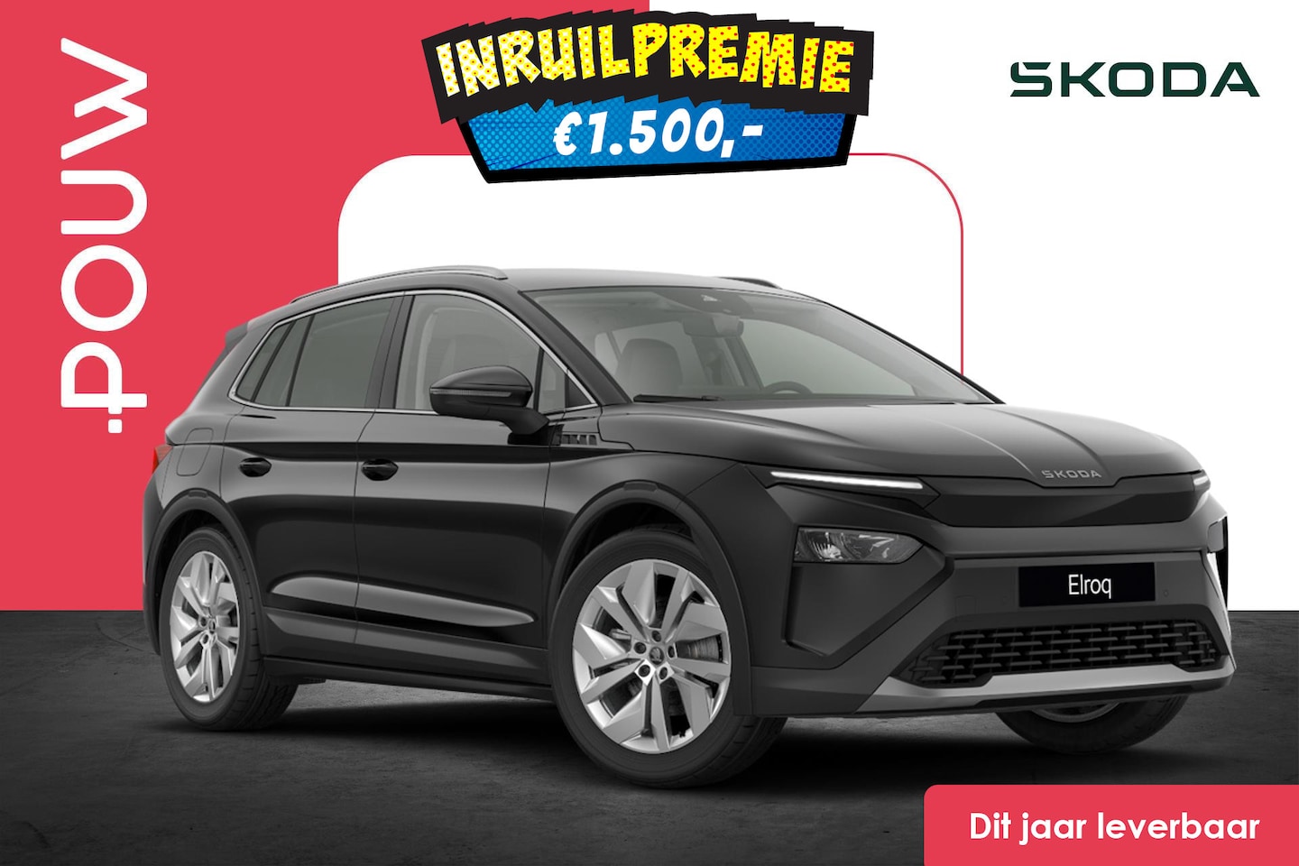 Skoda Elroq - 60 205pk Business Edition Tour | 20" Velgen | Trekhaak Wegklapbaar - AutoWereld.nl