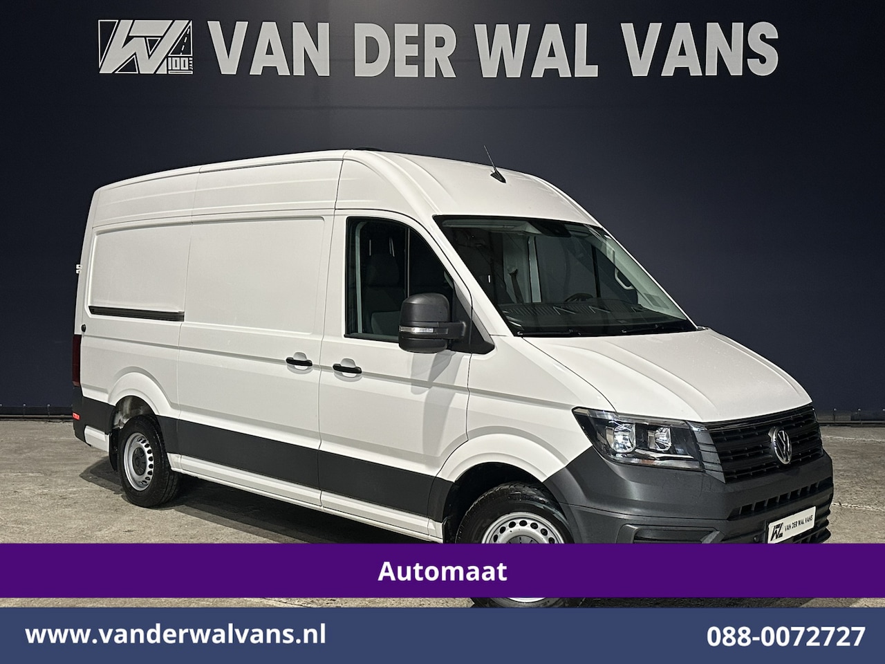 Volkswagen Crafter - 2.0 TDI 177pk Automaat L3H3 L2H2 Euro6 Airco | Apple Carplay | Android Auto | Massagestoel - AutoWereld.nl