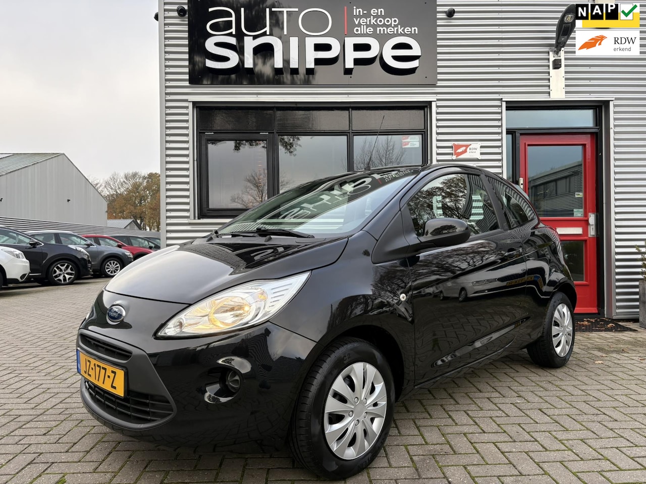 Ford Ka - 1.2 Style start/stop -AIRCO-RADIO/CD/AUX-DEALER ONDERHOUDEN-ORIGINEEL NEDERLANDS!-71.539 K - AutoWereld.nl