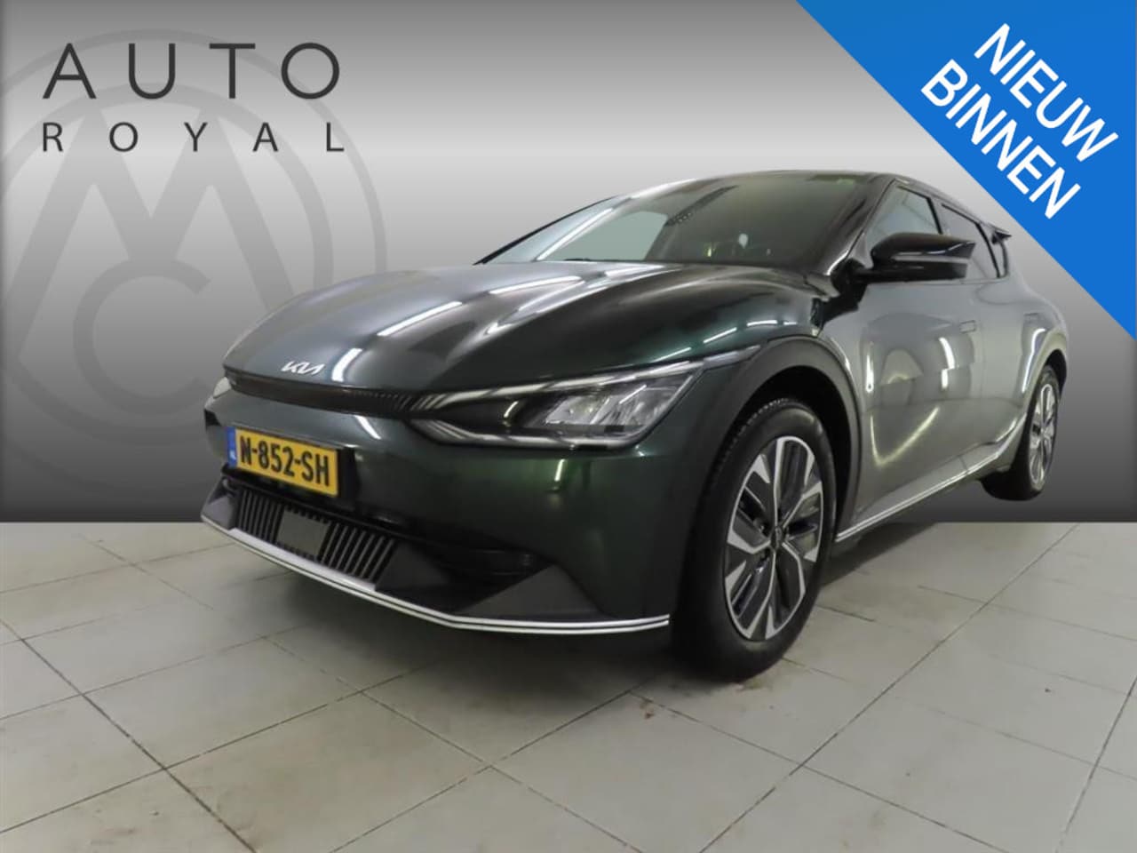 Kia EV6 - 58 kWh SOH 100% | ADAPTIEVE CRUISECONTROL | NAVIGATIE | VERWARMDE VOORSTOELEN | FULL LED P - AutoWereld.nl