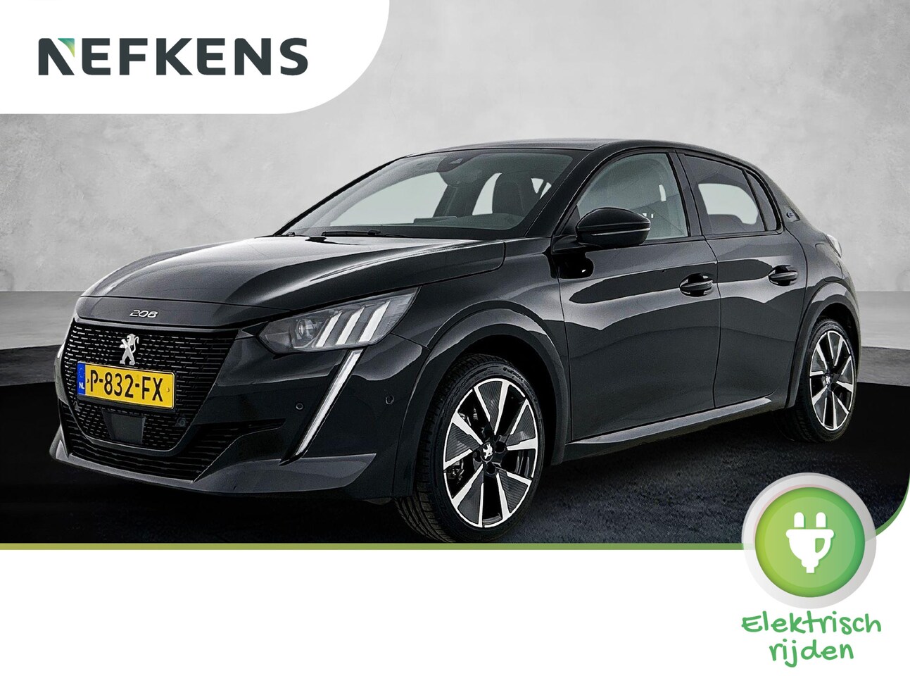 Peugeot e-208 - EV GT Pack 50 kWh 136pk | Accu SOH 93,5% | Navigatie | Panoramadak | Achteruitrijcamera | - AutoWereld.nl