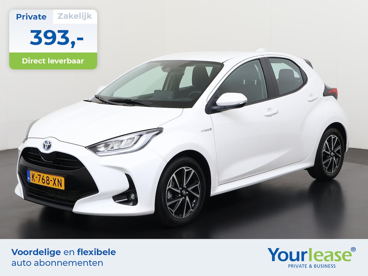 Toyota Yaris - 1.5 Hybrid Dynamic | All-in 393,- Private Lease | Direct uit voorraad - AutoWereld.nl