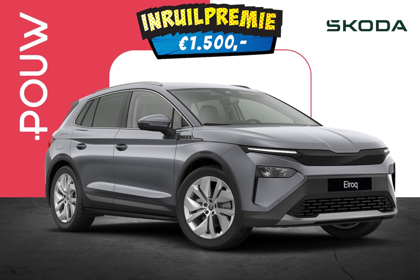 Skoda Elroq - 60 205pk Business Edition Tour | 20" Velgen | Trekhaak Wegklapbaar - AutoWereld.nl