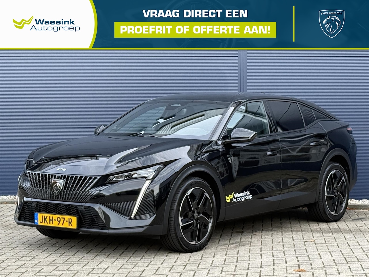 Peugeot 408 - 58kWh 210pk GT Avantage | Focal | Schuifdak | Matrix-LED | 19 inch | 360 camera | Stoelver - AutoWereld.nl