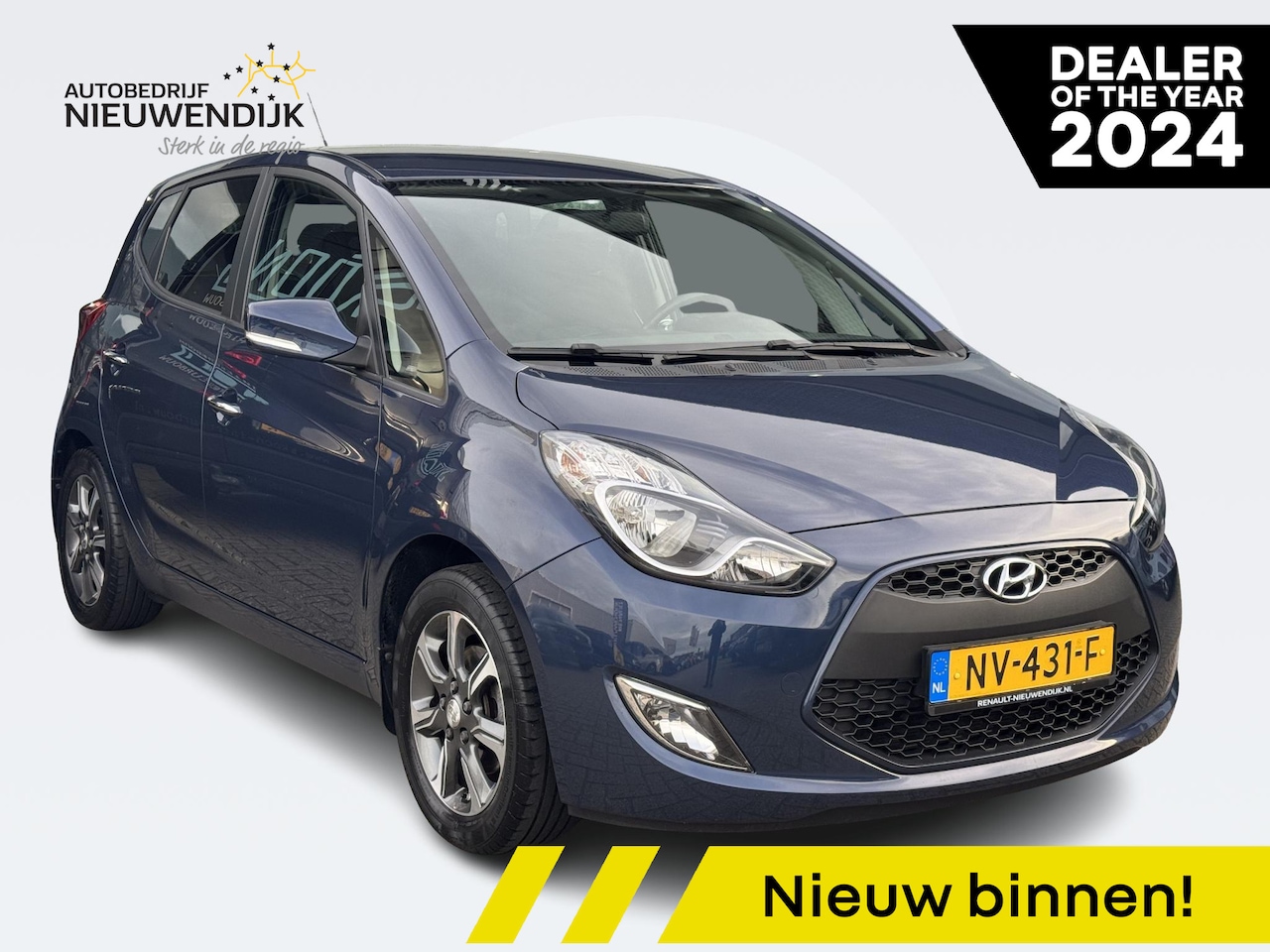 Hyundai ix20 - 1.4i Go! / TREKHAAK / NAVIGATIE / ACHTERUITRIJCAMERA / AIRCO / LAGE KM STAND / - AutoWereld.nl