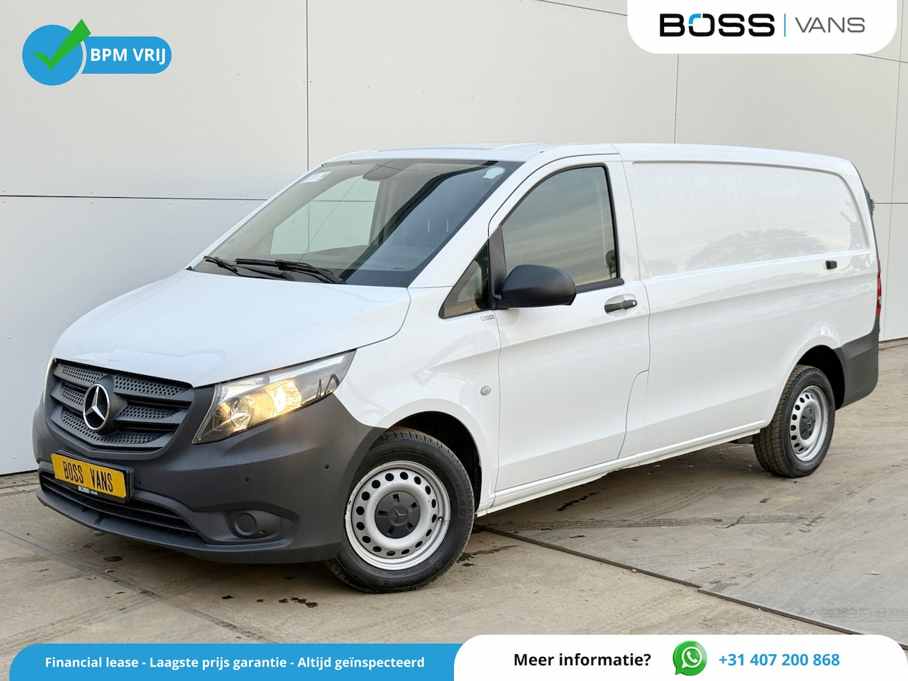 Mercedes-Benz Vito - 116 1.9 CDI L2H1 Climate Control Cruise Control Camera Navigatie Stoelverwarming Parkeerse - AutoWereld.nl