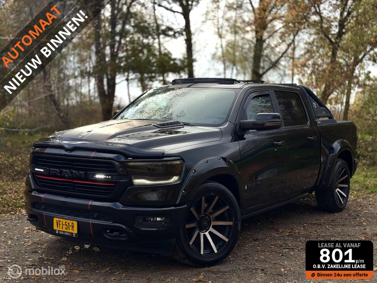 Dodge Ram 1500 - 4X4 5.7 V8 4x4 Laramie -LUCHTV-ACC-H/K- *INRUIL MOGELIJK* - AutoWereld.nl