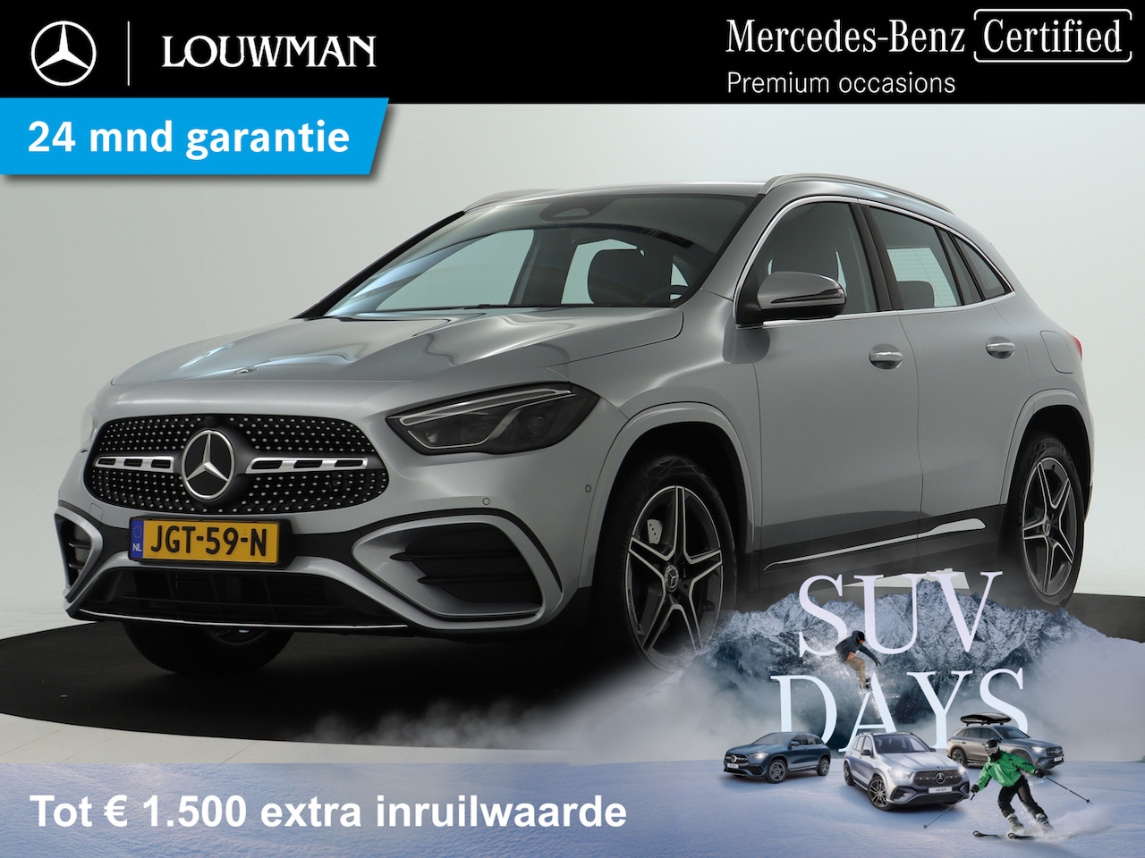 Mercedes-Benz GLA-Klasse - 250 e AMG Plug-In Hybride AMG Line | Dodehoek Assist | 11kW Laden | MiltiBeam Koplampen | - AutoWereld.nl