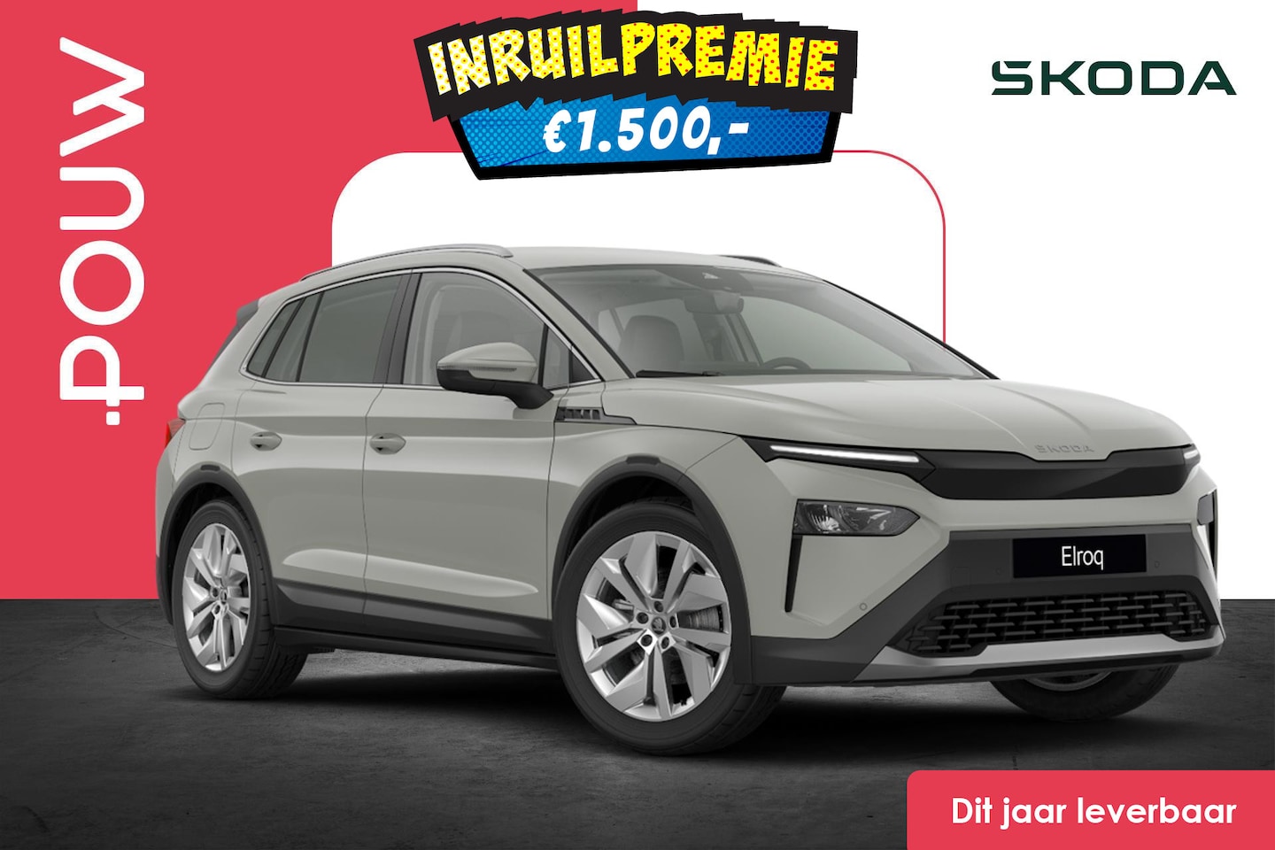 Skoda Elroq - 60 205pk Business Edition Tour | 20" Velgen | Trekhaak Wegklapbaar - AutoWereld.nl
