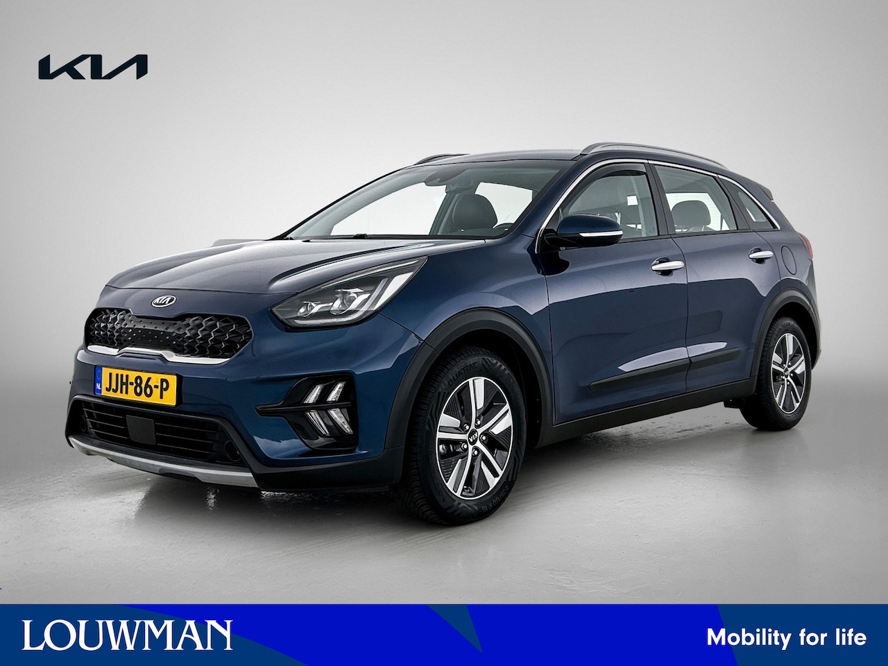Kia Niro - 1.6 GDi Hybrid DynamicPlusLine Full Led | Half-Leder | Stoel/Stuurverwarming - AutoWereld.nl