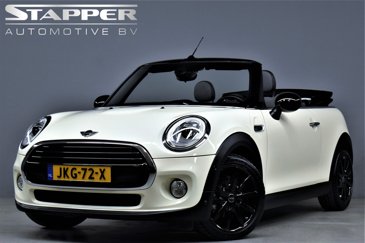 MINI Cabrio - Mini 1.5 136pk Cooper Chili Business Keyless/Led/H.Leer/Sportstoelen/Stoelverw./Cruise/Pdc - AutoWereld.nl