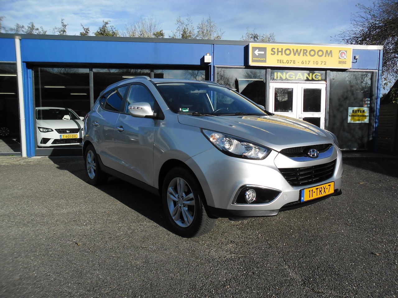 Hyundai ix35 - 2.0 I STYLE AUTOMAAT NAV ECC LMV CAMERA TREKHAAK PDC RIJKLAARPRIJS - AutoWereld.nl