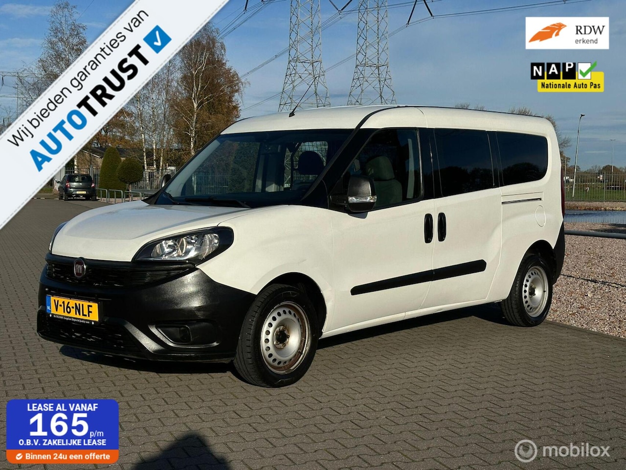 Fiat Doblò Cargo - 1.4 benzine Fire L2H1 Maxi - AutoWereld.nl