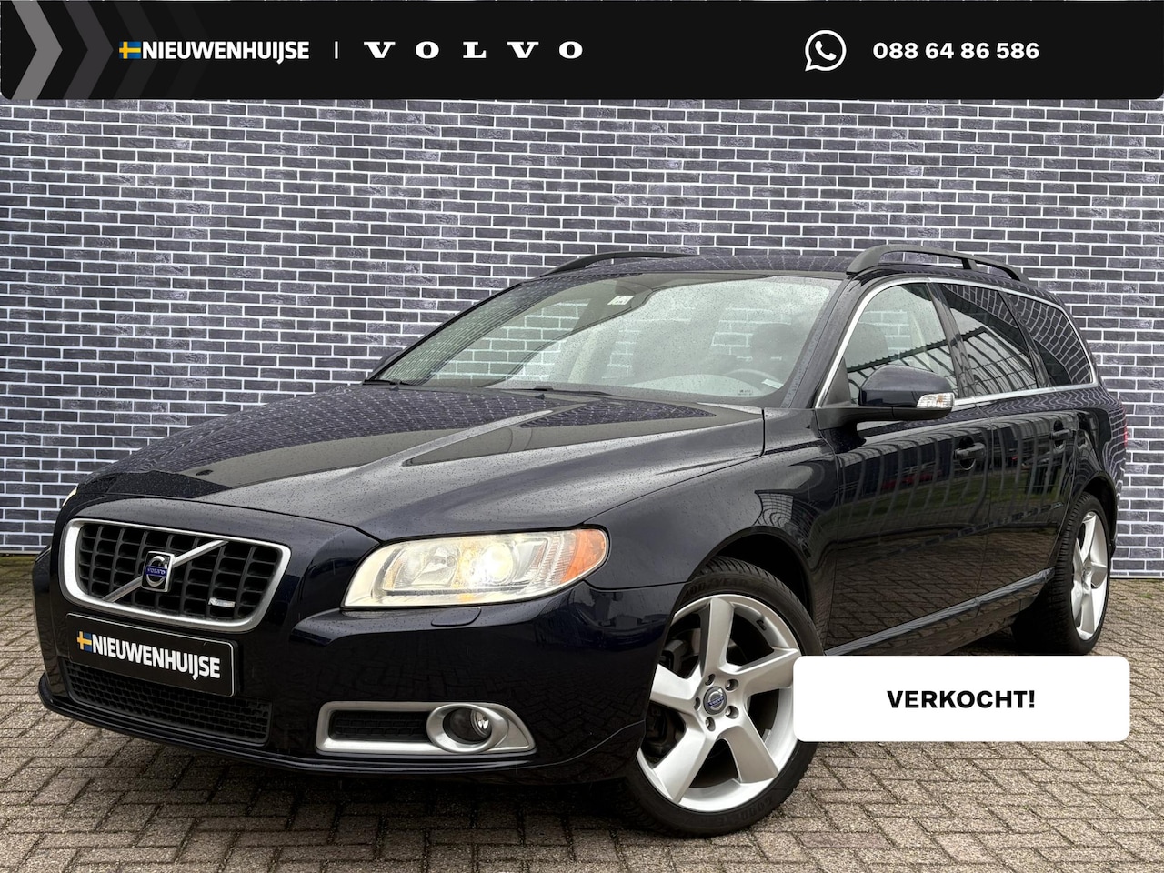 Volvo V70 - 3.0 T6 AWD Summum | Youngtimer | Trekhaak 2000kg TGW | Kinderzitjes | Gelaagd glas rondom - AutoWereld.nl