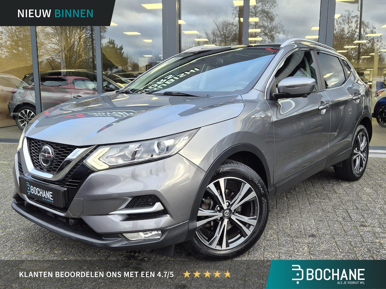 Nissan Qashqai - 1.2 N-Connecta | Automaat | Navigatie | Panoramadak | - AutoWereld.nl