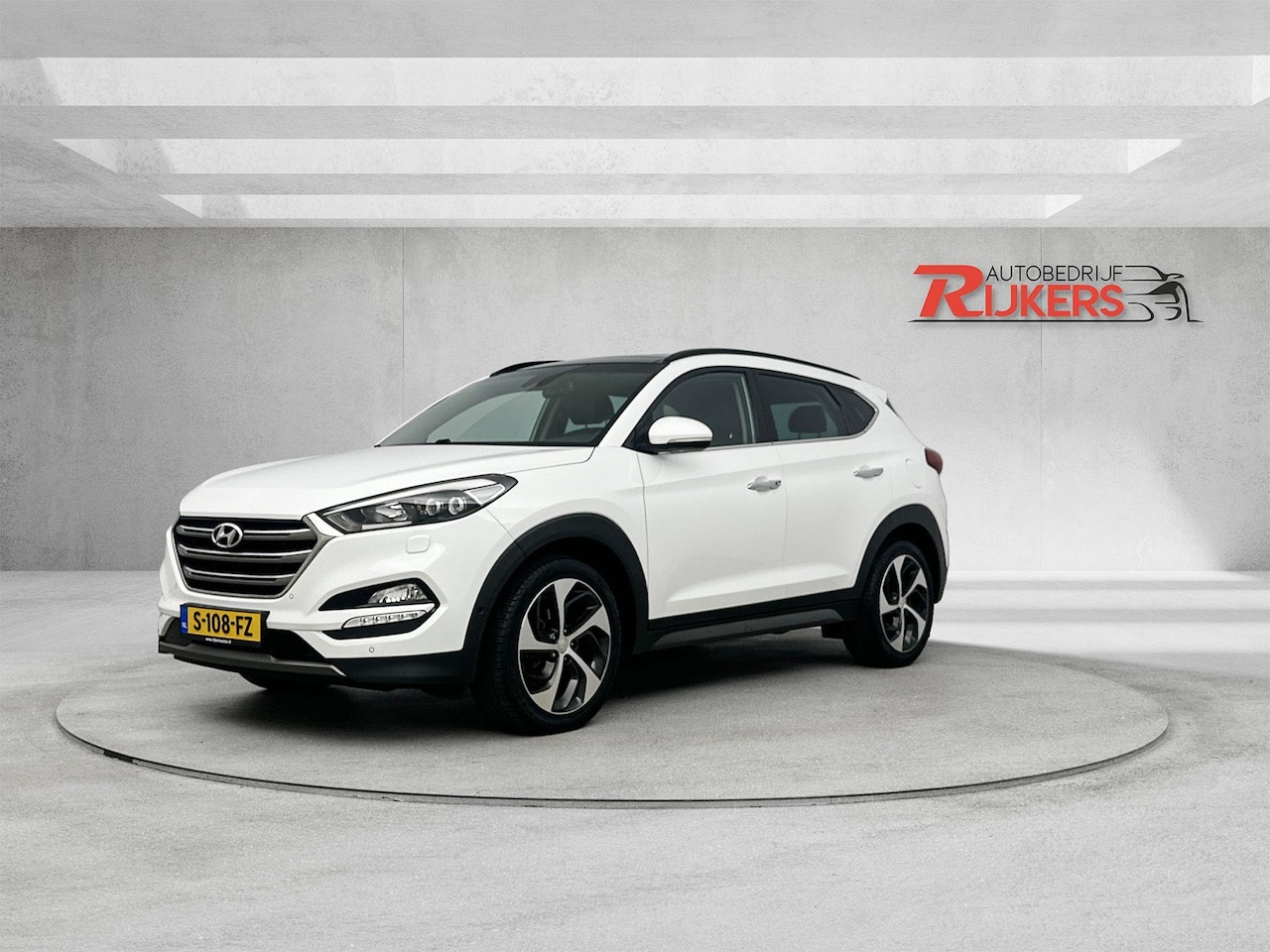 Hyundai Tucson - 1.6 T-GDi Premium 4WD 177pk Panodak Bluet,Camera A,Climate Contr,Cruise Contr,Stoel+stuur - AutoWereld.nl