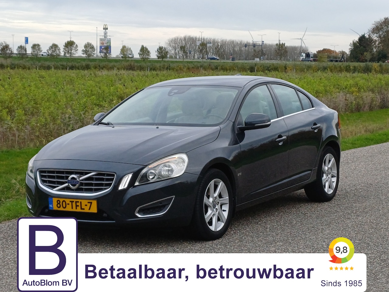 Volvo S60 - 2.0 D3 Business /Chique combinatie!/Origin.NL!/Dealer onderhouden!/ - AutoWereld.nl