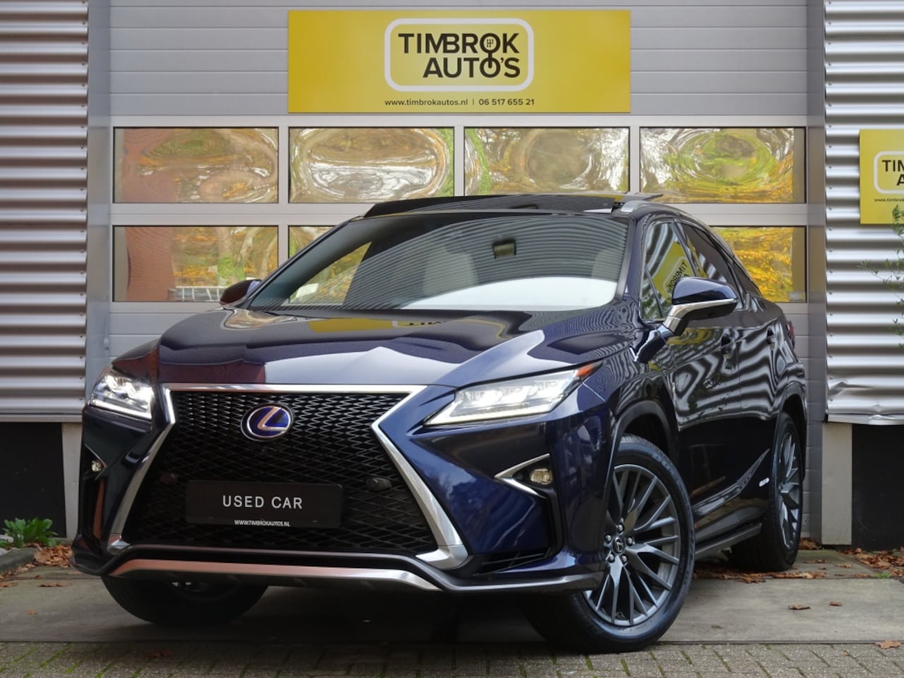 Lexus RX 450h - 4WD F-sport *Pano/HUD/Mark L./360gr.cam/Volle auto* - AutoWereld.nl