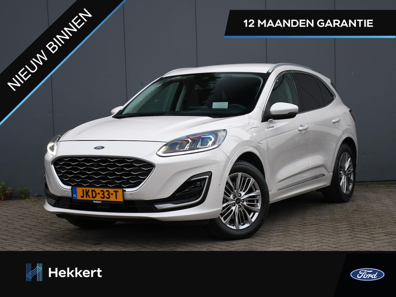 Ford Kuga - Vignale 2.5 PHEV 225pk Automaat HUD | LEDER | WINTER PACK | ADAPT. CRUISE | BLIS | 18''LM - AutoWereld.nl