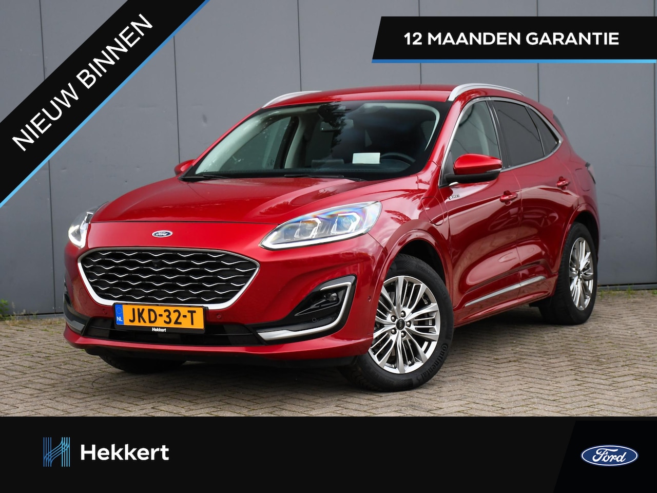 Ford Kuga - Vignale 2.5 PHEV 225pk Automaat HUD | LEDER | WINTER PACK | ADAPT. CRUISE | BLIS | 18''LM - AutoWereld.nl