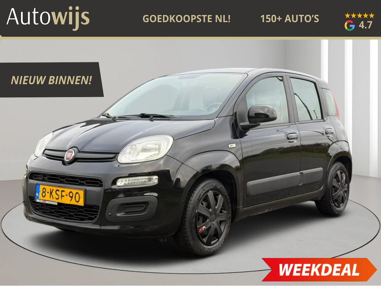 Fiat Panda - 0.9 TwinAir Edizione Cool|AIRCO|GOED ONDERHOUDEN|9-2026 APK - AutoWereld.nl