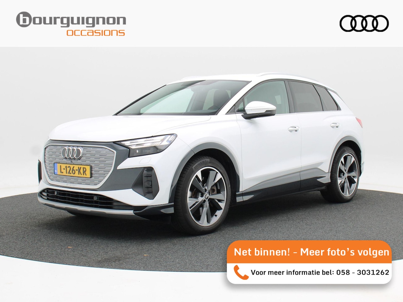 Audi Q4 e-tron - 40 Launch edition Advanced 77 kWh 204 Pk Automaat | Adaptive Cruise | Climate Control | St - AutoWereld.nl