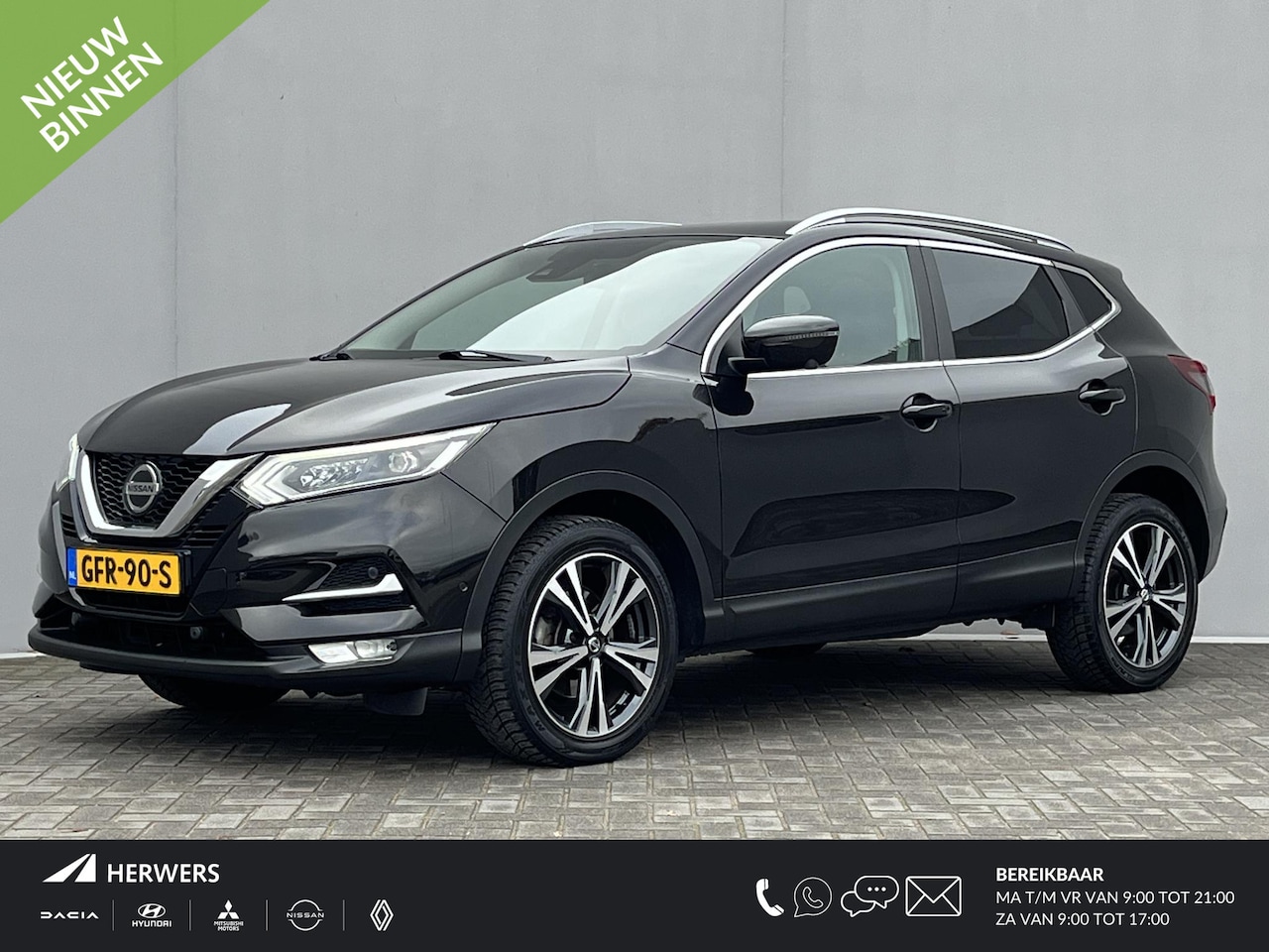 Nissan Qashqai - 1.3 DIG-T Business Edition / 100% Dealeronderhouden / Panoramadak / 360° Camera / Adaptiev - AutoWereld.nl