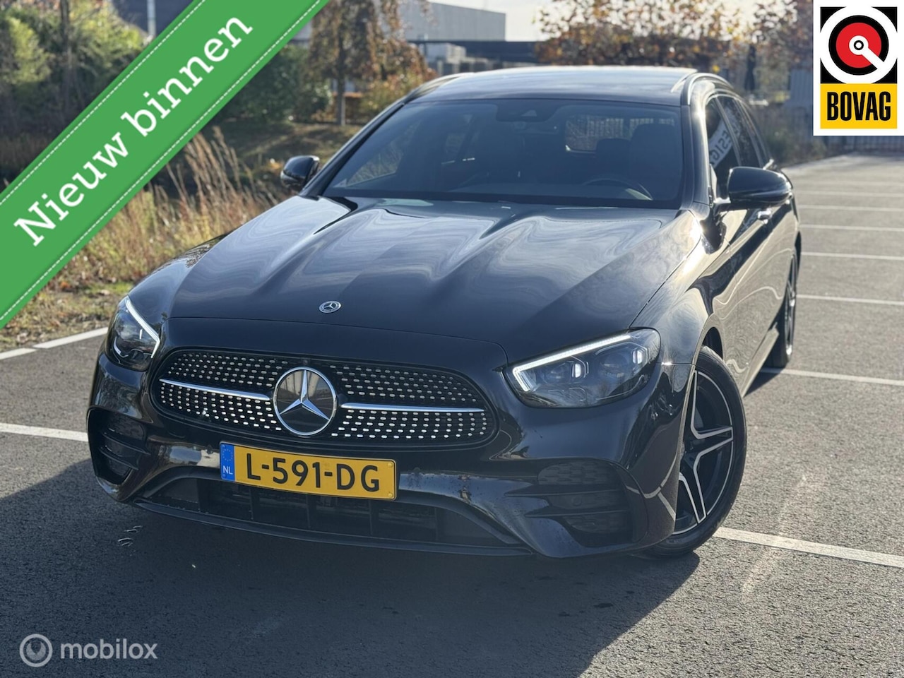 Mercedes-Benz E-klasse Estate - 200 AMG PANO|BURMESTER|MEMORY|LEDER| - AutoWereld.nl