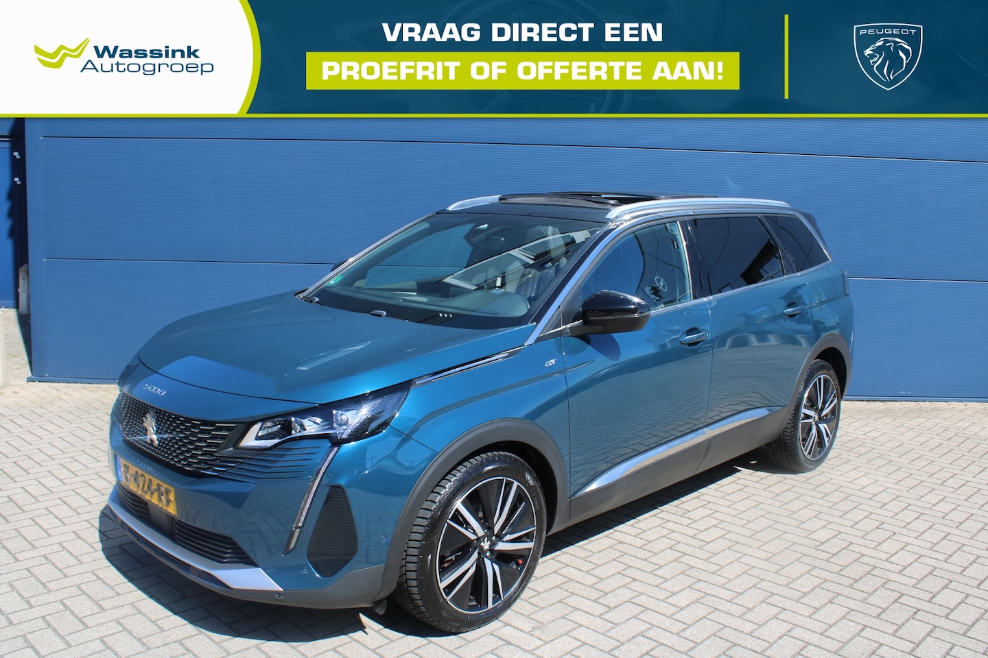 Peugeot 5008 - 1.2 PureTech 130pk EAT8 GT Automaat | Navigatie | Parkeersensoren | Panorama dak | Trekhaa - AutoWereld.nl